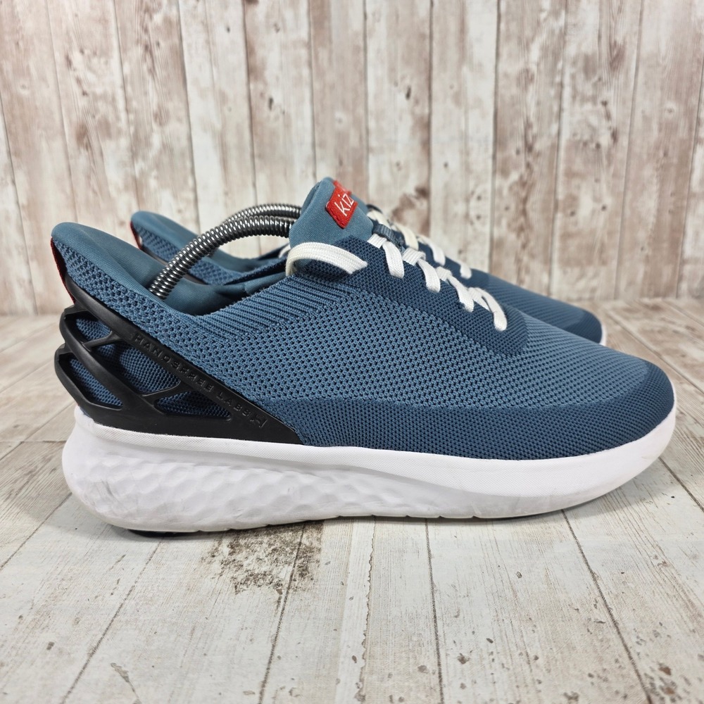 Kizik Athens Hands Free Sneakers Womens 11 Wide Storm Blue K3FCDATHDS01-2E